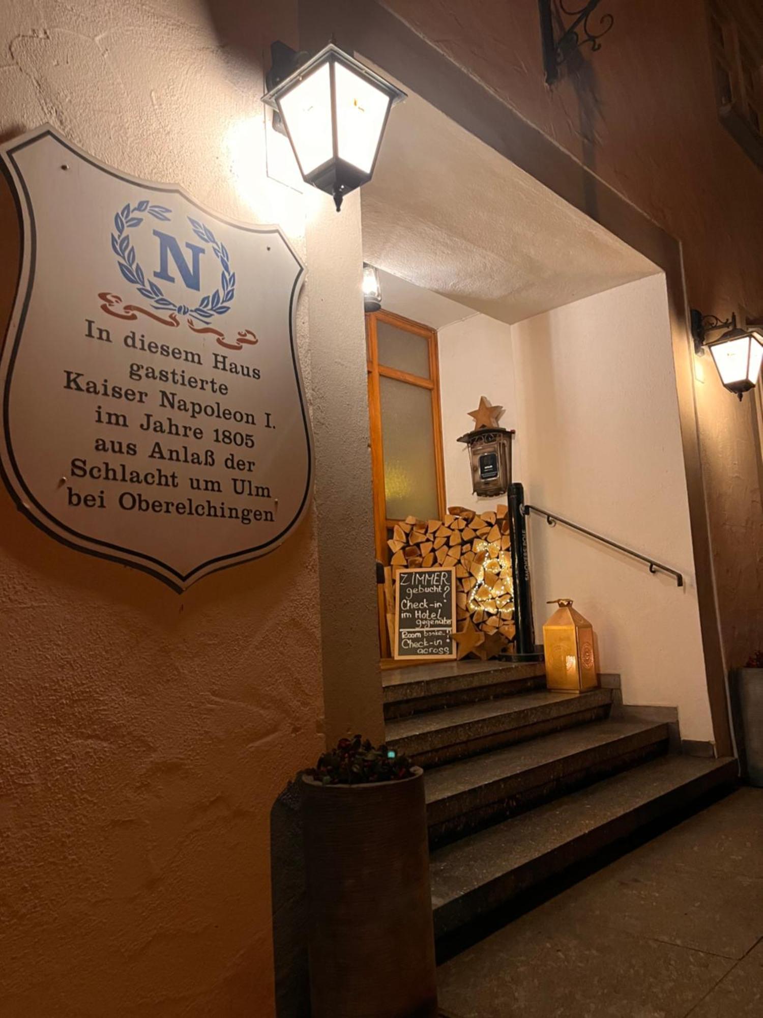 Gasthof Zum Ritter - A Cozy Historical Landmark Ulm Exterior photo